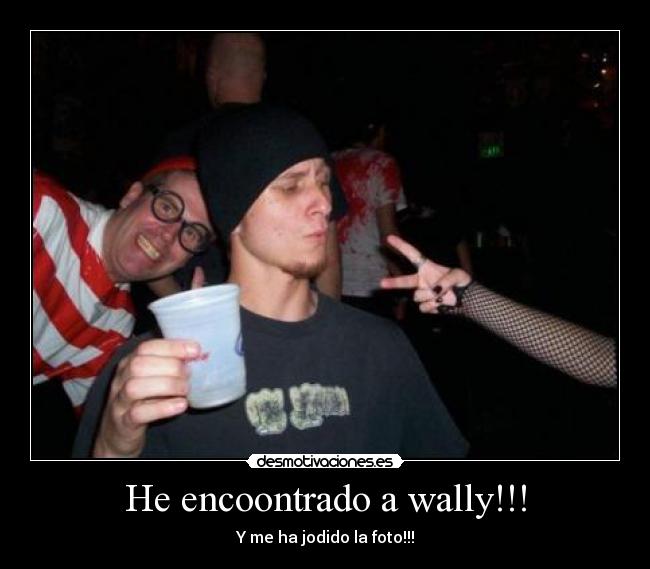 He encoontrado a wally!!! -
