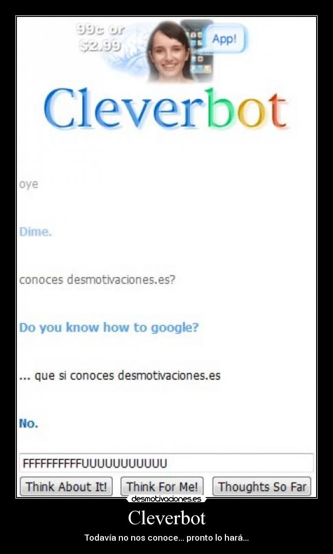 carteles cleverbot epic win desmotivaciones