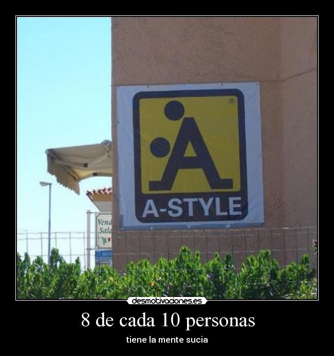 8 de cada 10 personas -