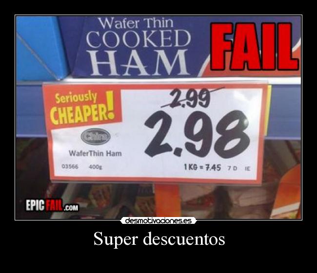 Super descuentos -