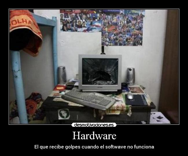 Hardware - El que recibe golpes cuando el softwave no funciona