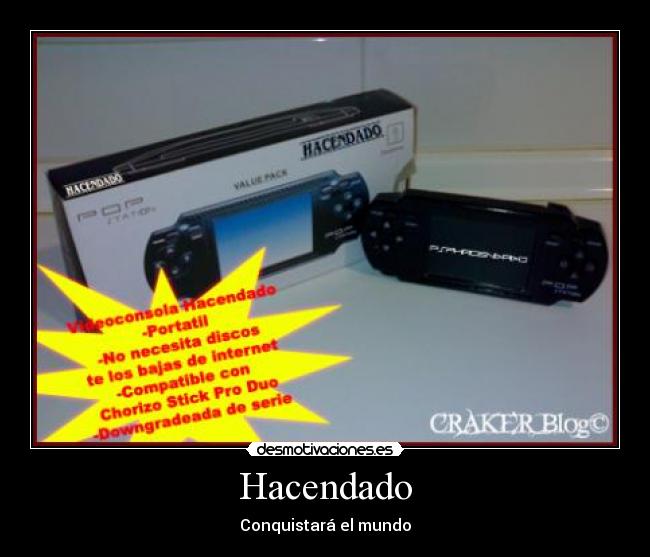 carteles hacendado desmotivaciones