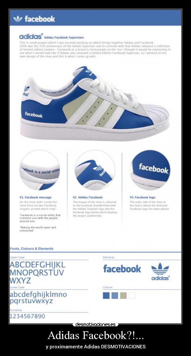 Adidas Facebook?!... - y proximamente Adidas DESMOTIVACIONES