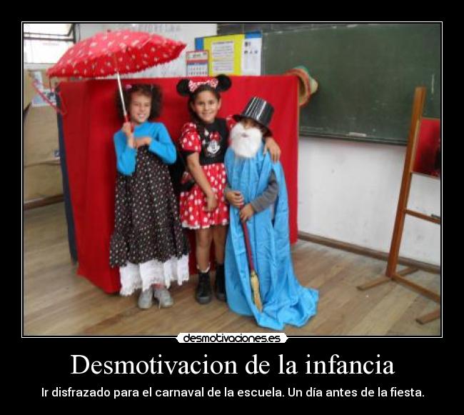 Desmotivacion de la infancia - 