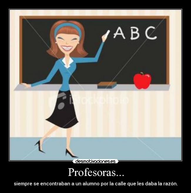 Profesoras... - 