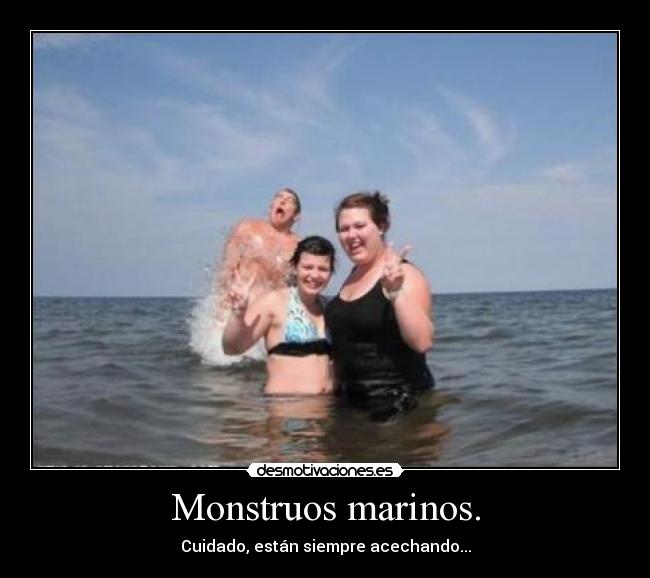 Monstruos marinos. - 
