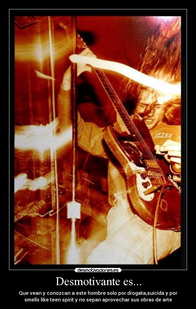 Desmotivante es... -