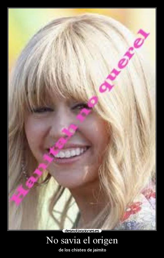 No savia el origen - de los chistes de jaimito