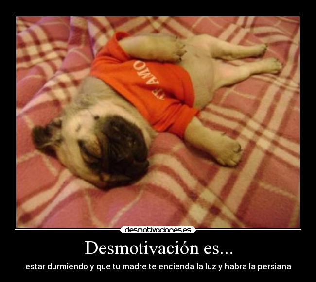 Desmotivación es... - 