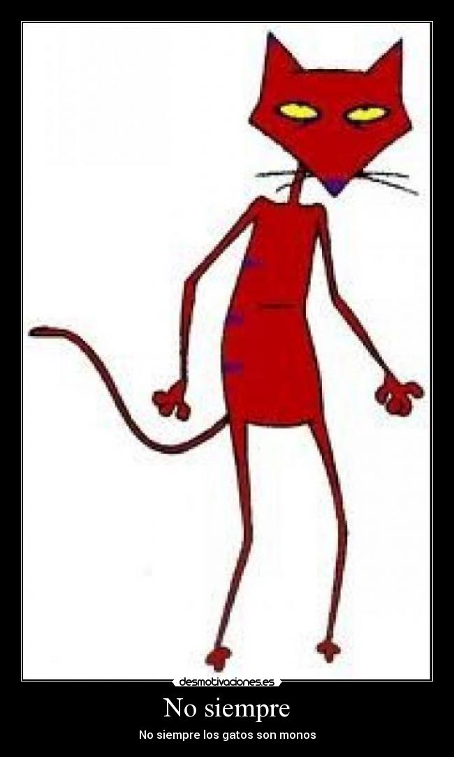 carteles gato desmotivaciones