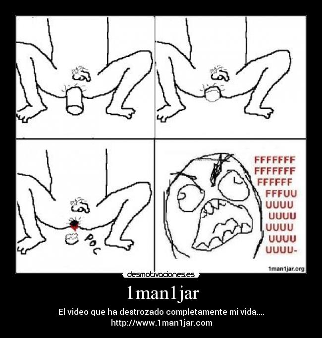 1man1jar - El video que ha destrozado completamente mi vida.... http://www.1man1jar.com