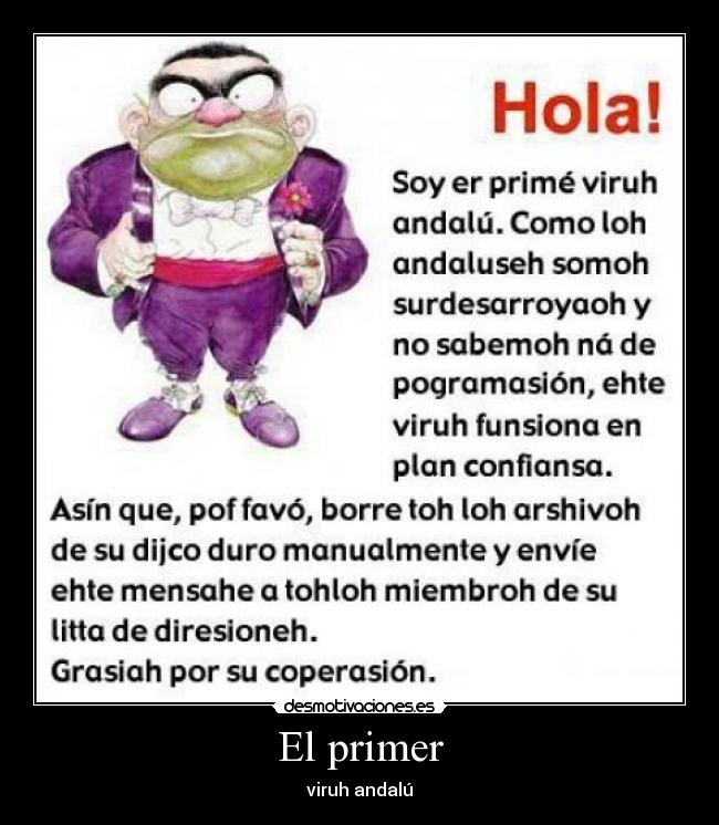 El primer - viruh andalú
