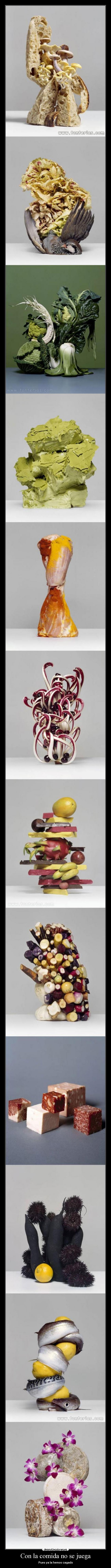 Con la comida no se juega - Pues ya la hemos cagado