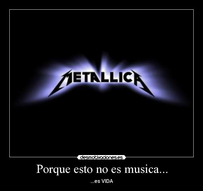 Porque esto no es musica... -