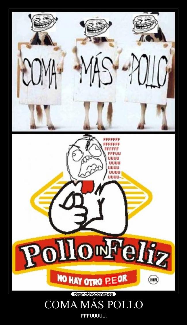 COMA MÁS POLLO -