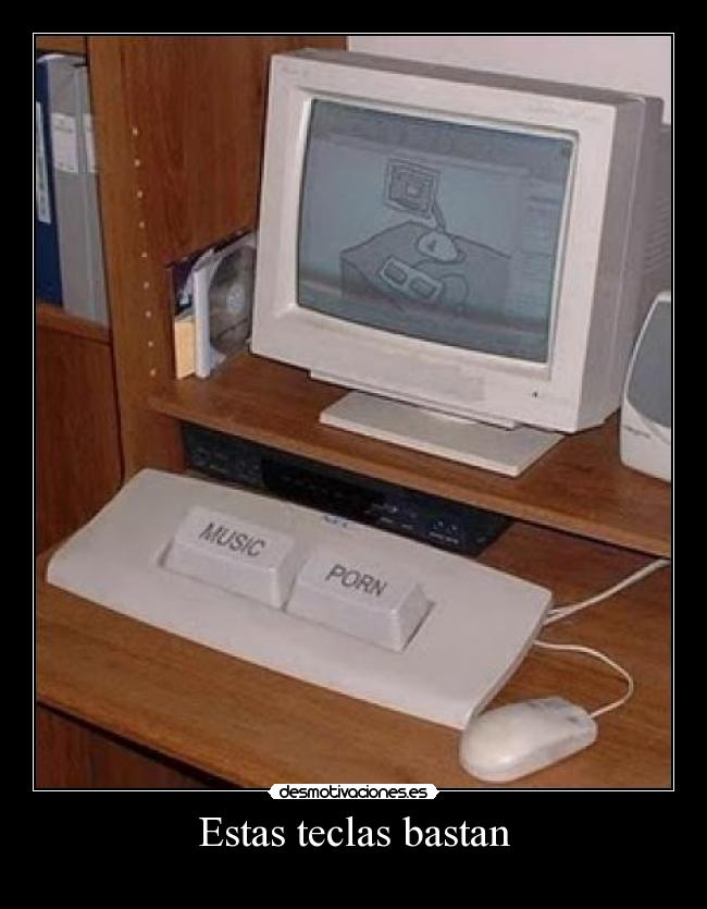 Estas teclas bastan -