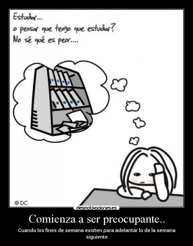 Comienza a ser preocupante.. - 