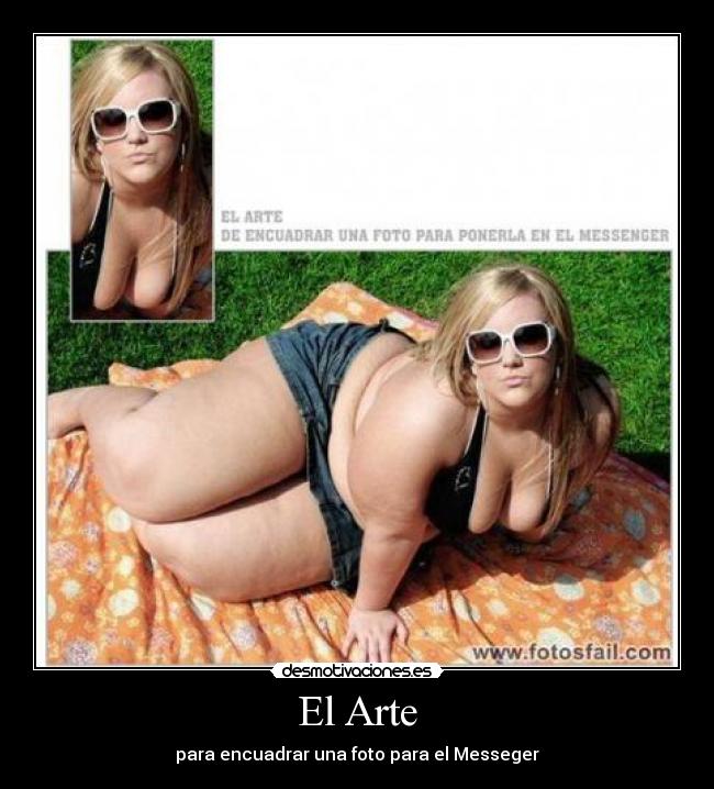 El Arte - para encuadrar una foto para el Messeger