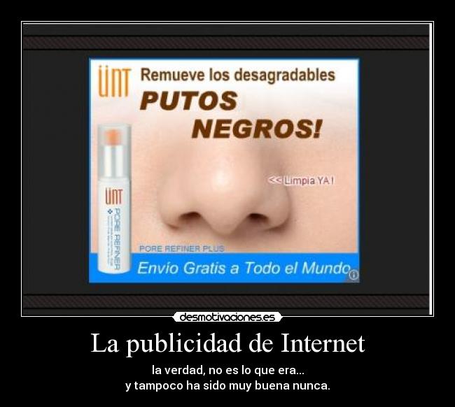 carteles internet desmotivaciones