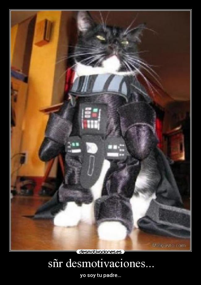 sñr desmotivaciones... - yo soy tu padre...
