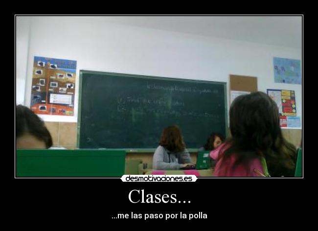 Clases... -