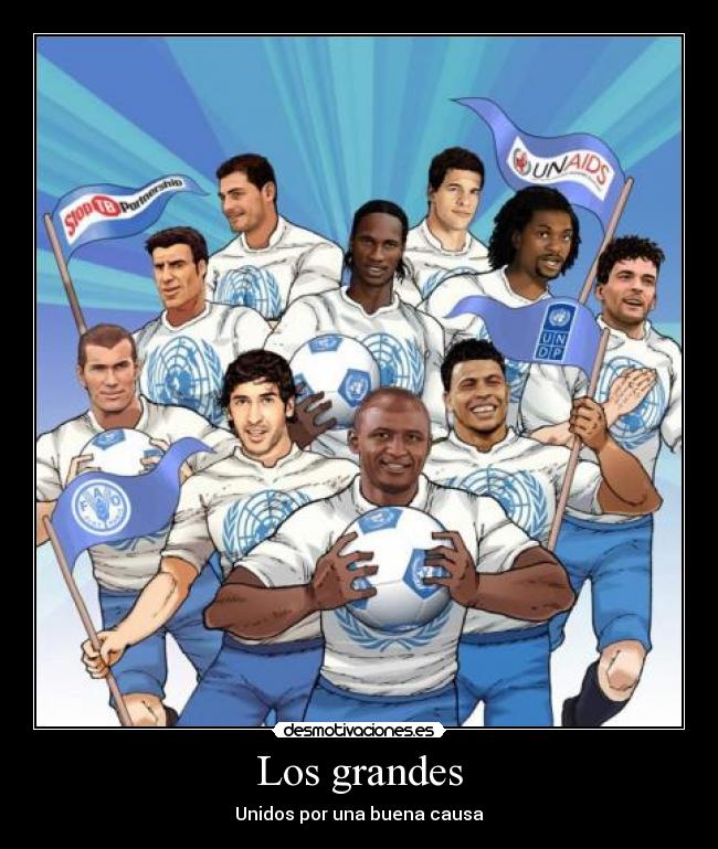 Los grandes - Unidos por una buena causa