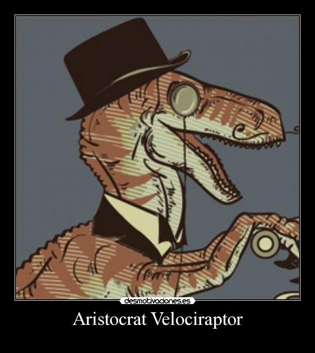 Aristocrat Velociraptor -