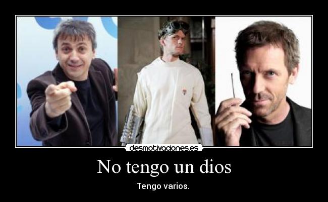 No tengo un dios - 