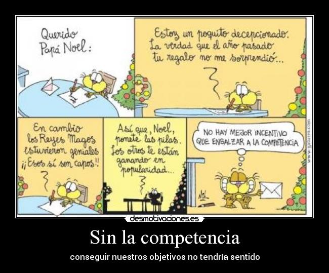 Sin la competencia -