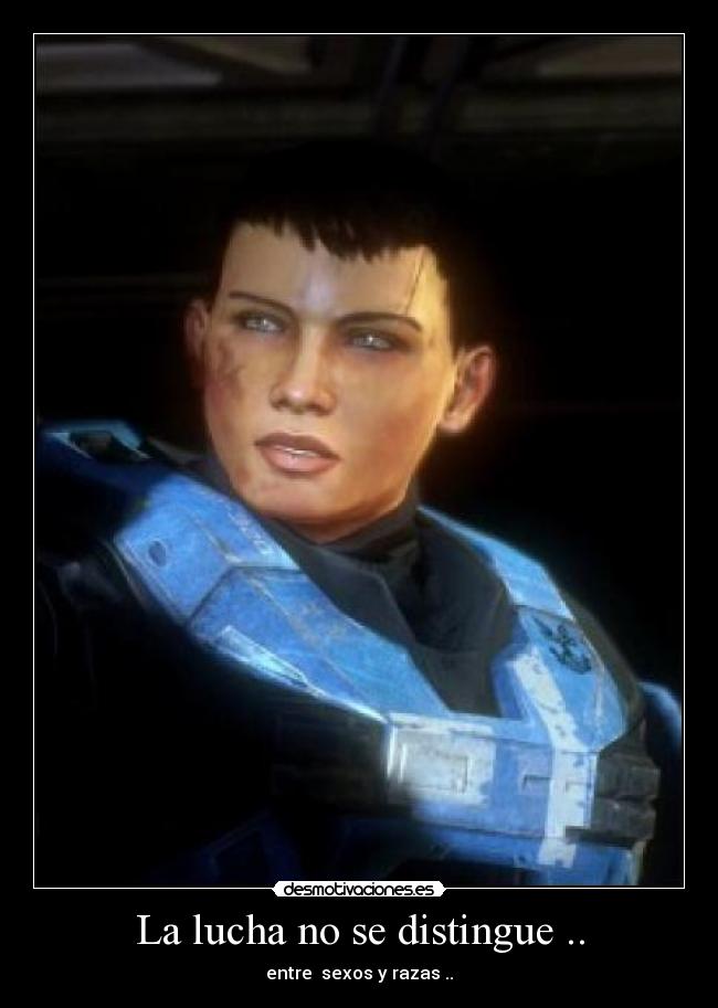 La lucha no se distingue .. - 