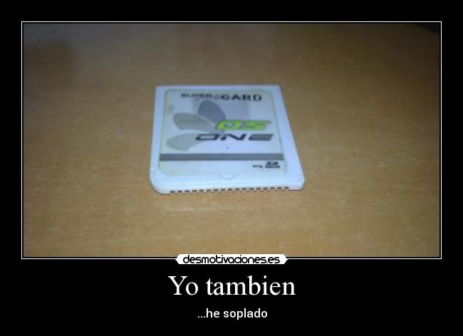 Yo tambien -