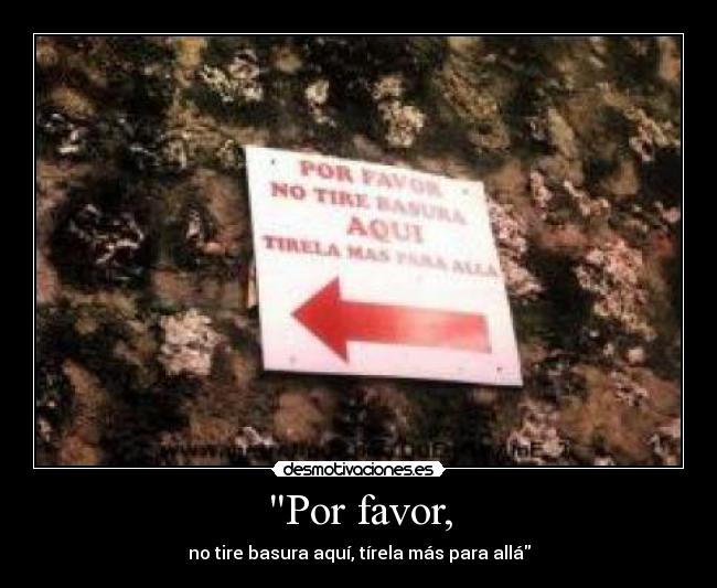 Por favor, - 