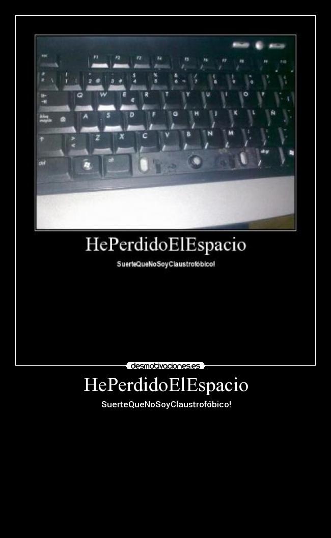 HePerdidoElEspacio -