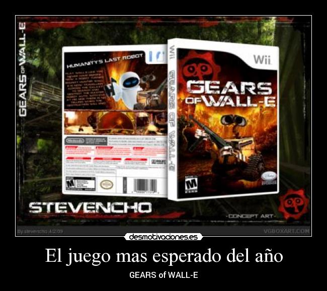 El juego mas esperado del año - GEARS of WALL-E