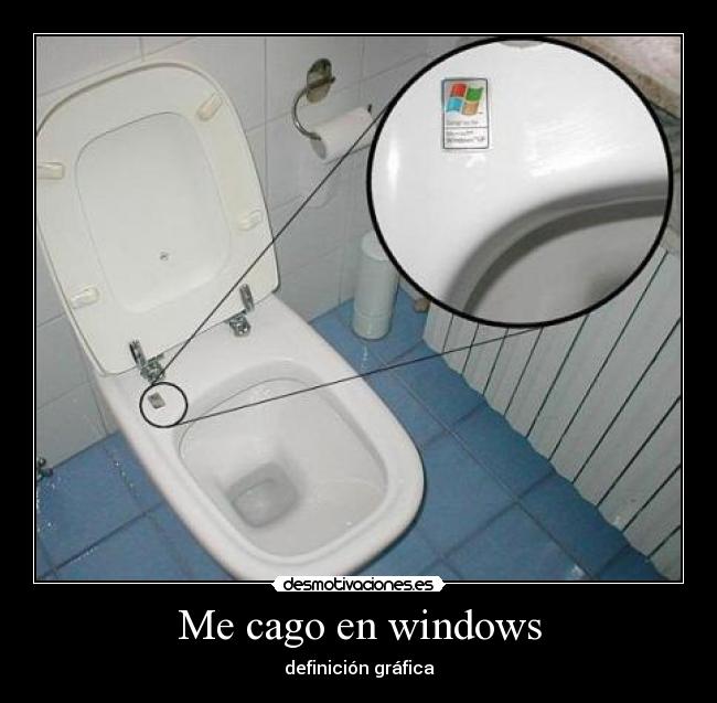 Me cago en windows -