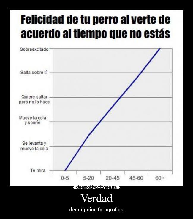 Verdad - descripción fotográfica.