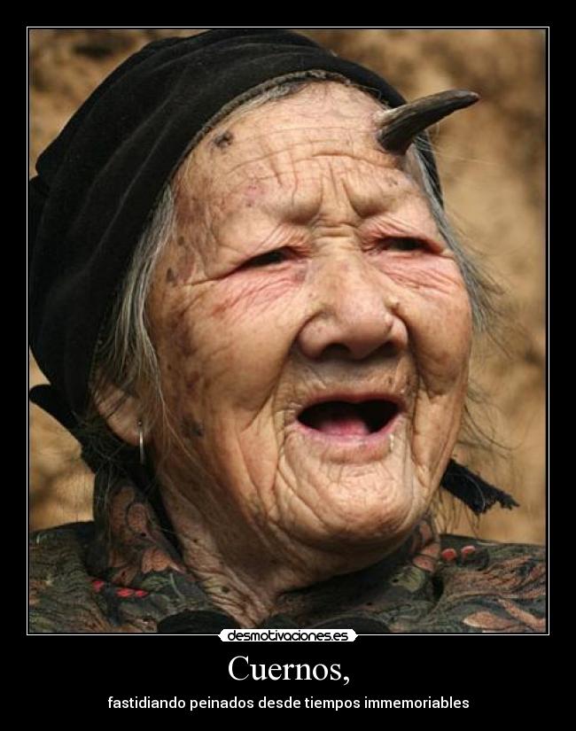 Cuernos, - 