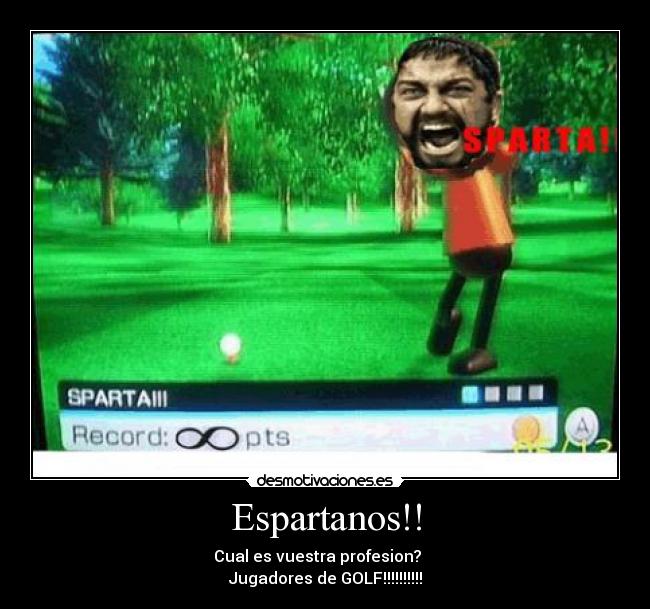Espartanos!! -