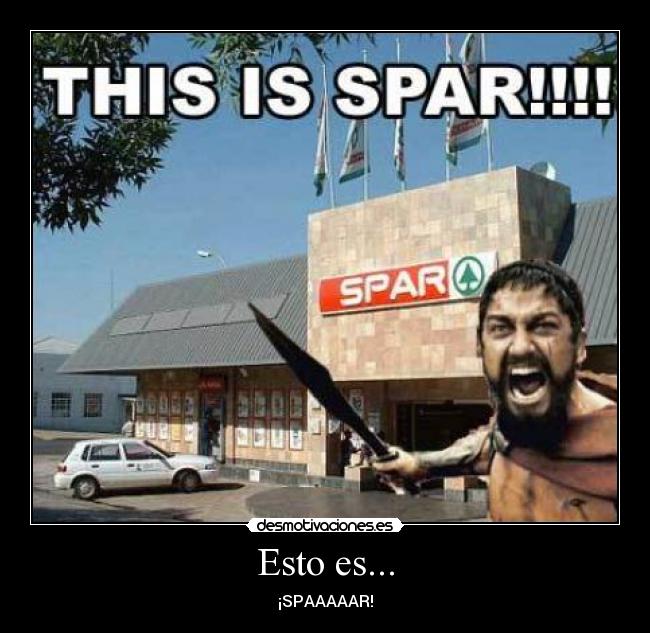 carteles leonidas spar tolili desmotivaciones