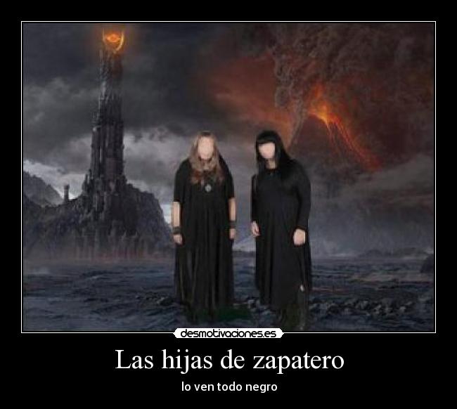 Las hijas de zapatero -