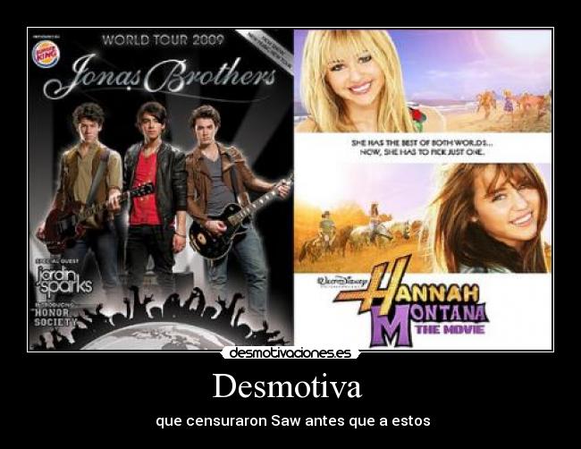 Desmotiva - que censuraron Saw antes que a estos