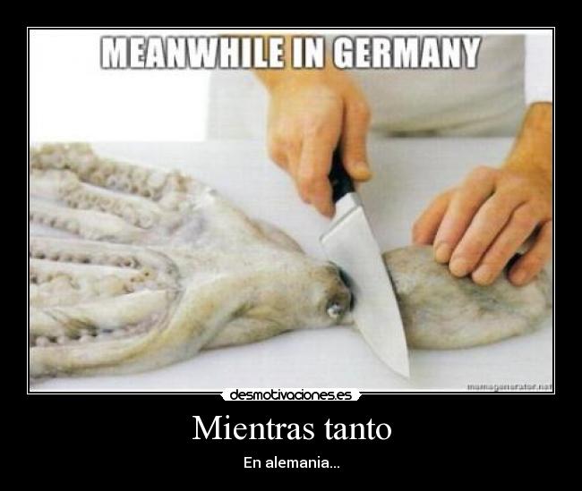 Mientras tanto - En alemania...