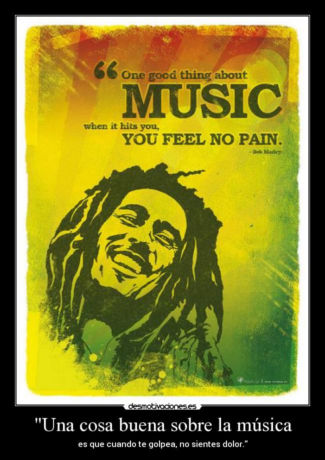 Una cosa buena sobre la música -