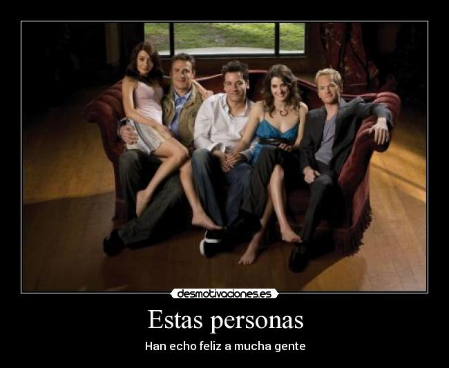 Estas personas -