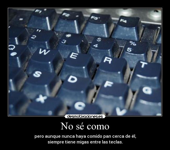 No sé como - 
