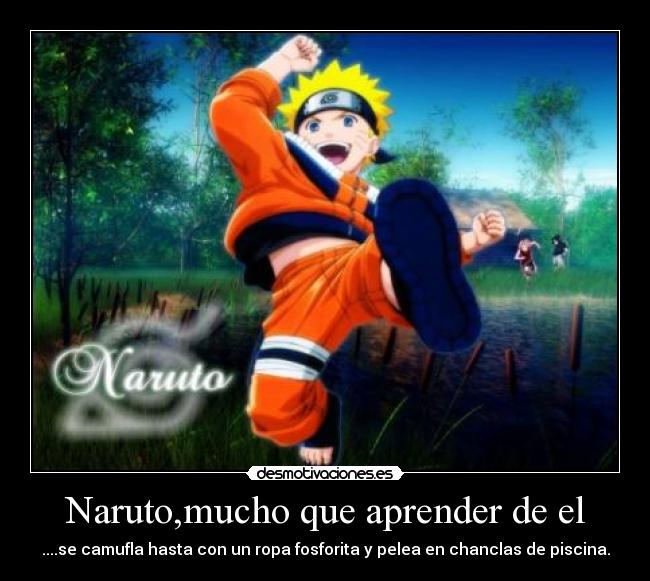 carteles naruto ninja aprender desmotivaciones