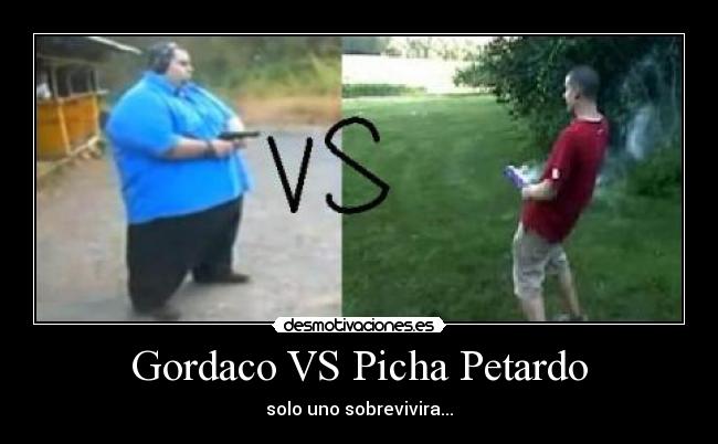 Gordaco VS Picha Petardo - 