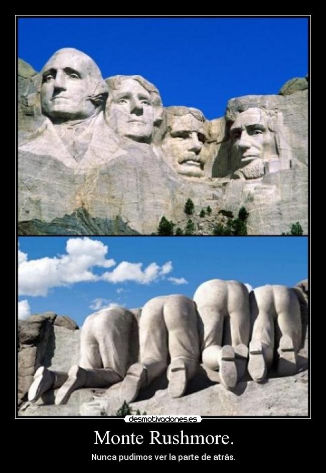 Monte Rushmore. -
