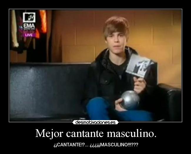 Mejor cantante masculino. - 