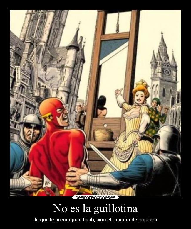 carteles flash agujero guillotina desmotivaciones